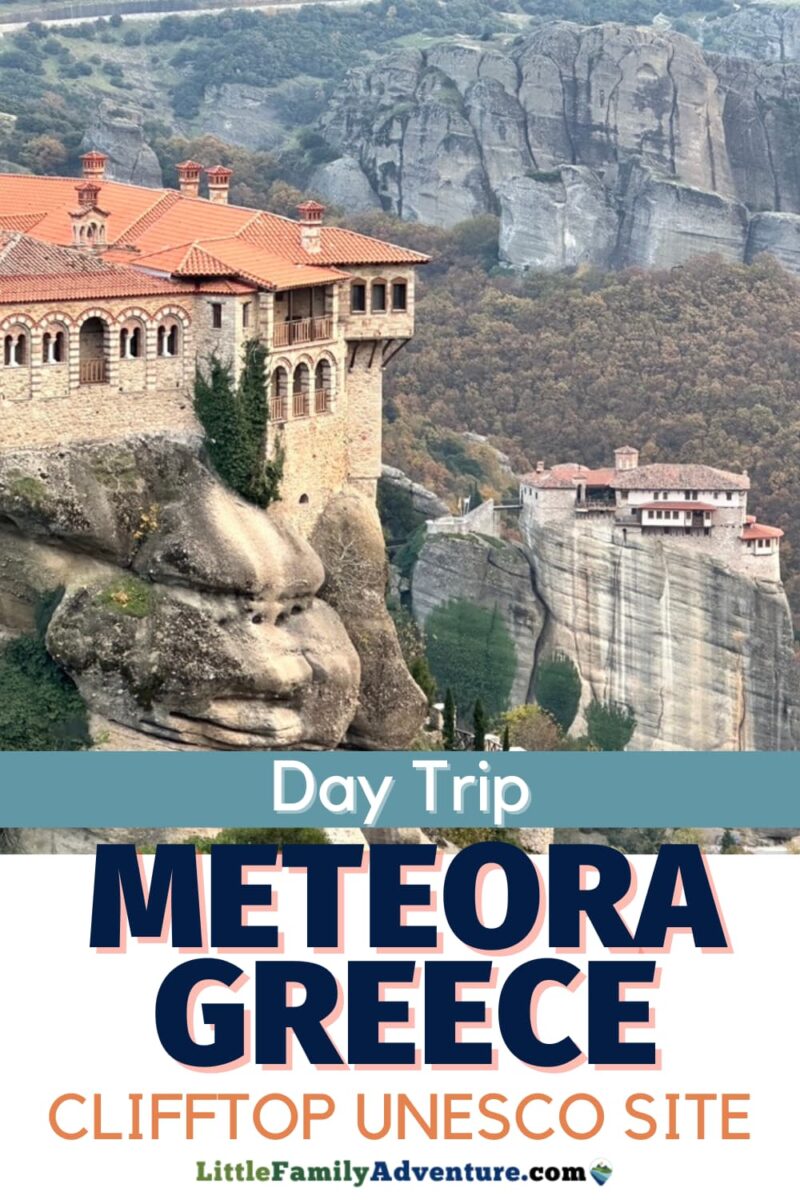 Meteora Clifftop UNESCO World Heritage Site