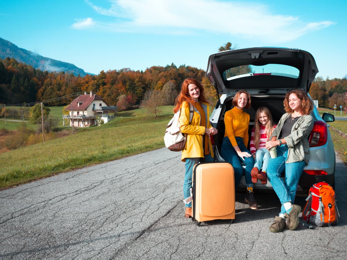 family road trip with teens