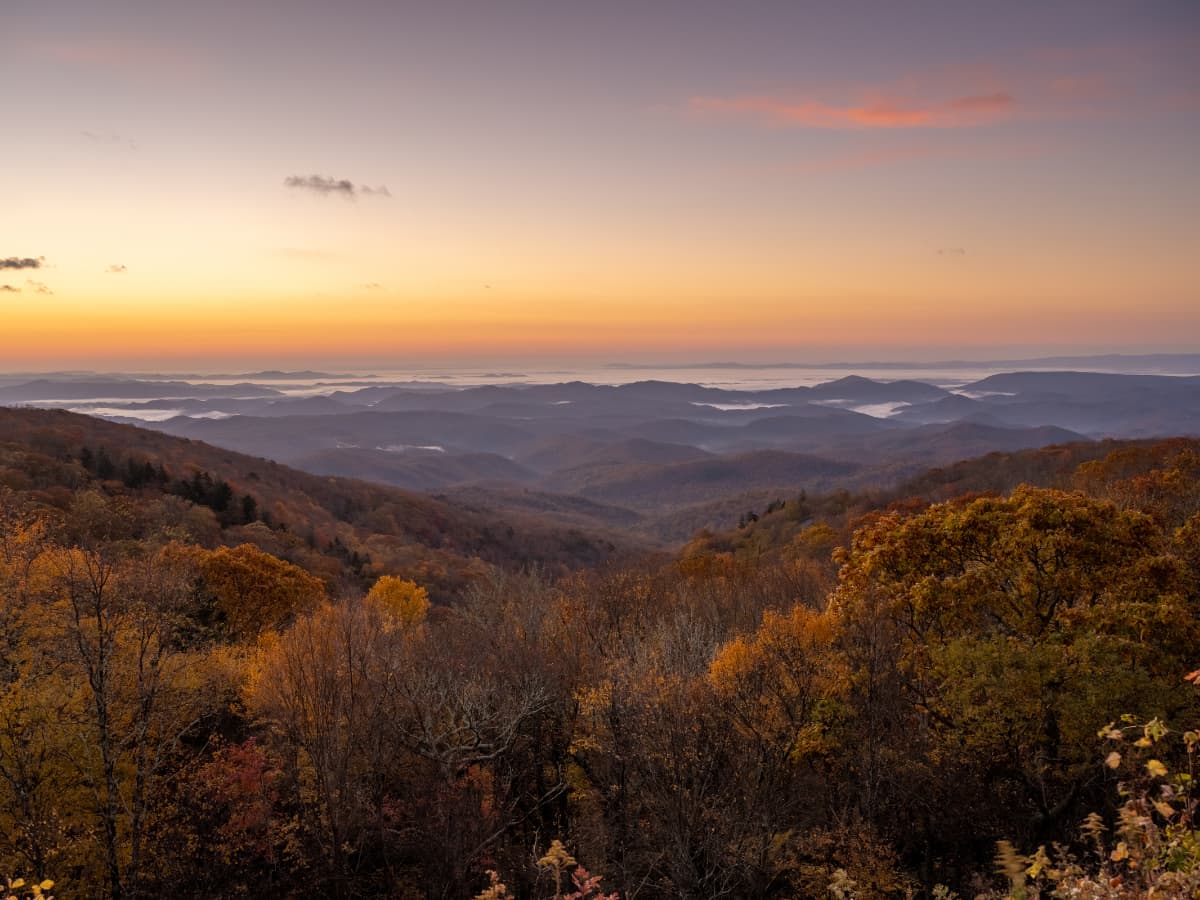 View from Grandfather mountain