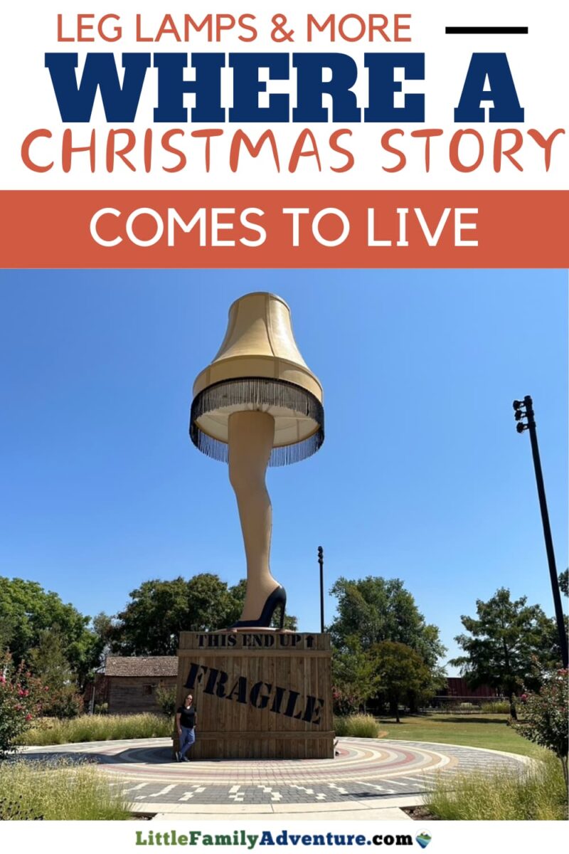 Chickasha OKlahoma leg lamp