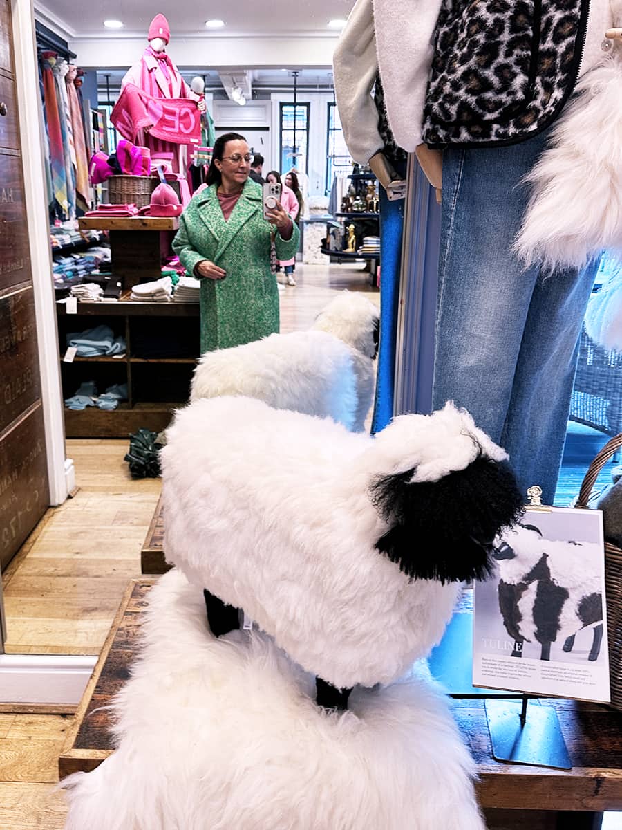 wool coat shopping at Avoca