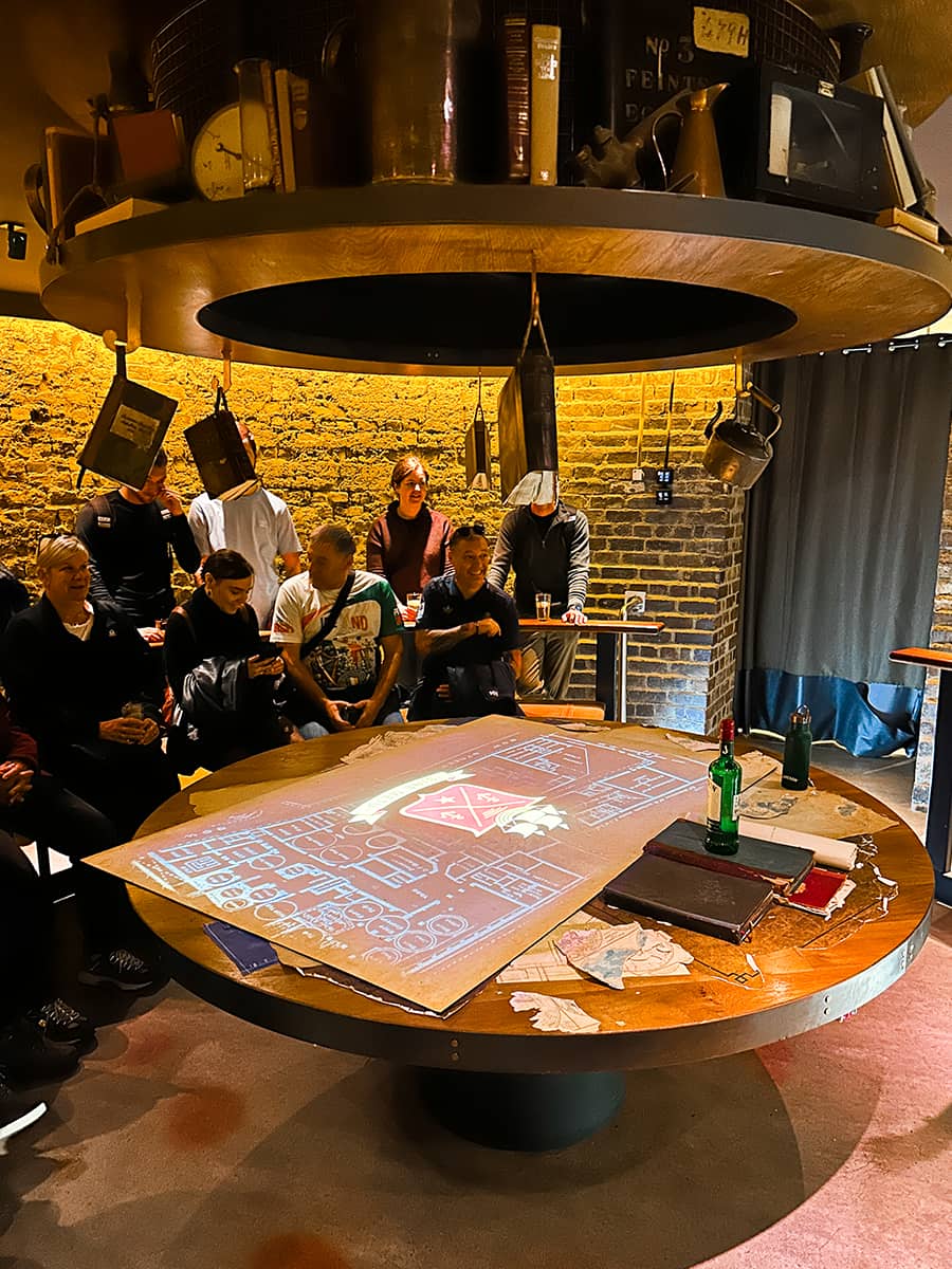 Jameson Distillery tour room