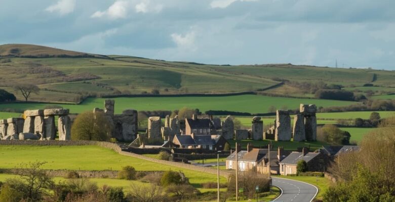 image of road trip through scotland