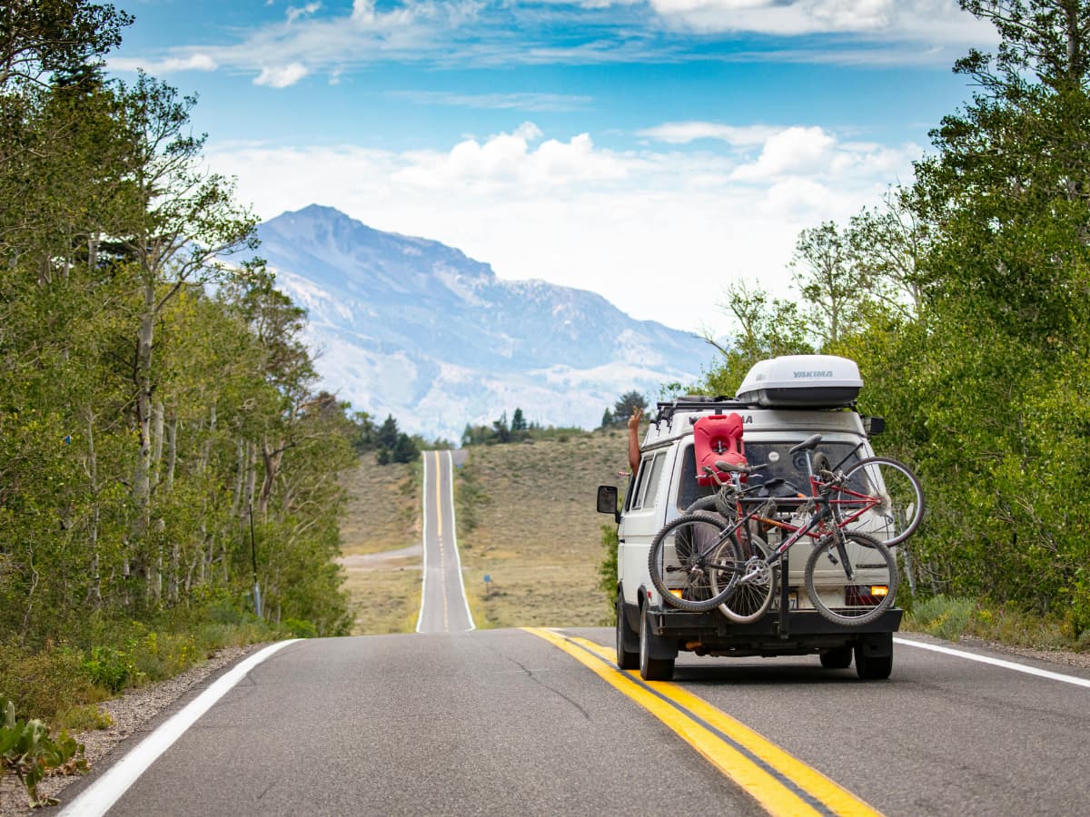 camper van road trip