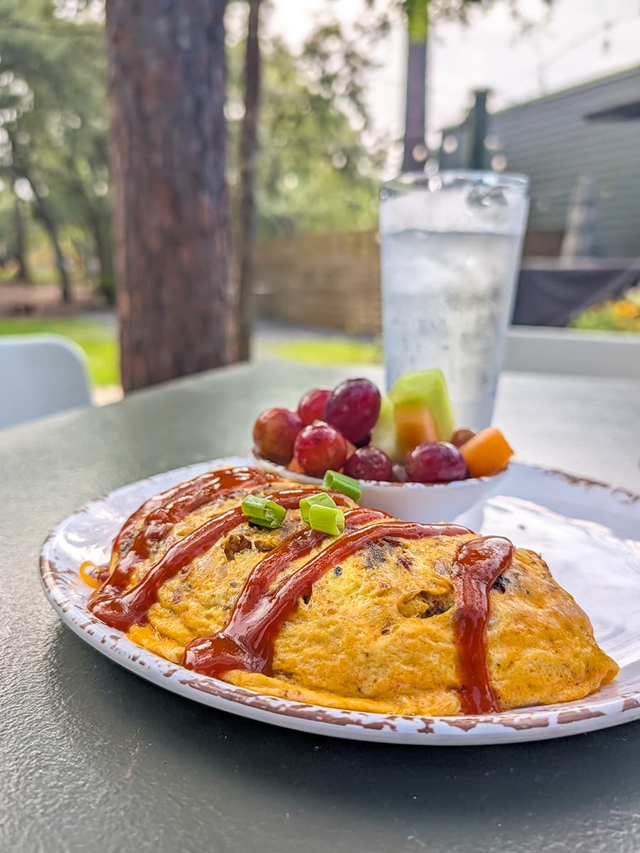 BBQ Omelet at Woodside