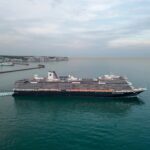Holland America Ship departing Dover - Credit HAL