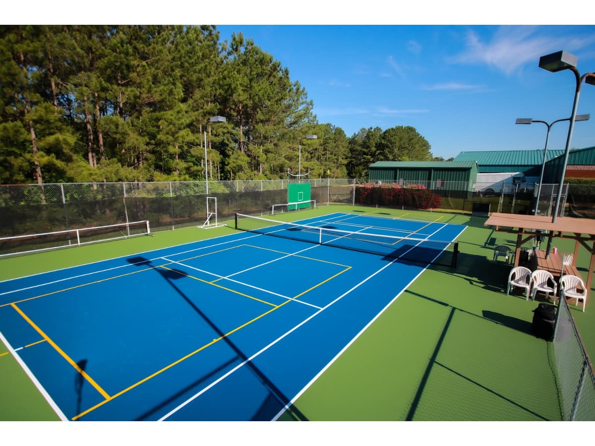 Pickleball court