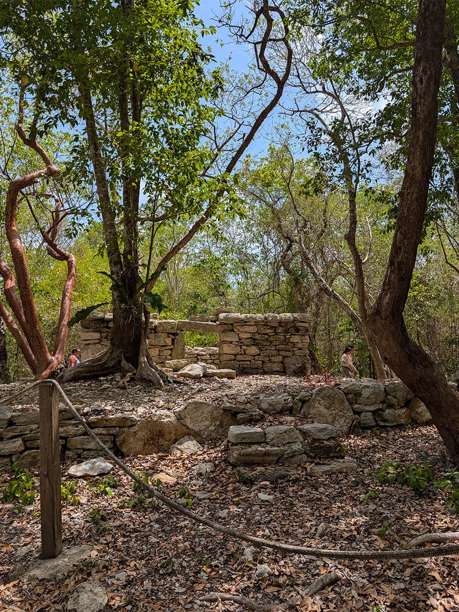 Mayan Ruins at Sandos Caracol in Riviera Maya
