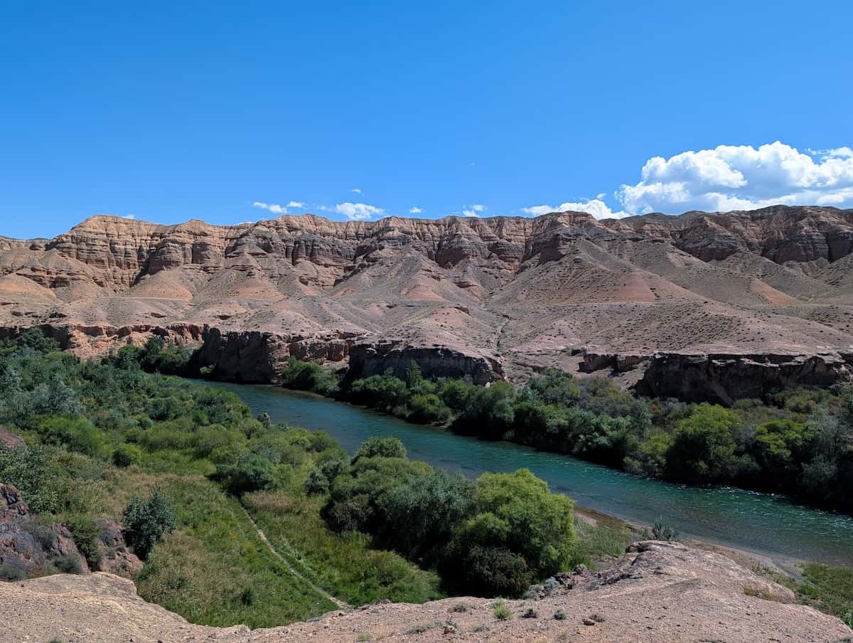 Yellow Canyon of the Charyn Canyon