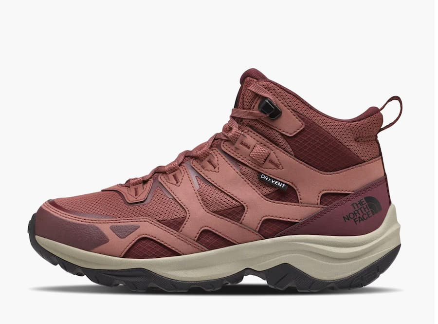 The North Face Hedgehog 3 Mid Waterproof - rugged hiking shoe for women