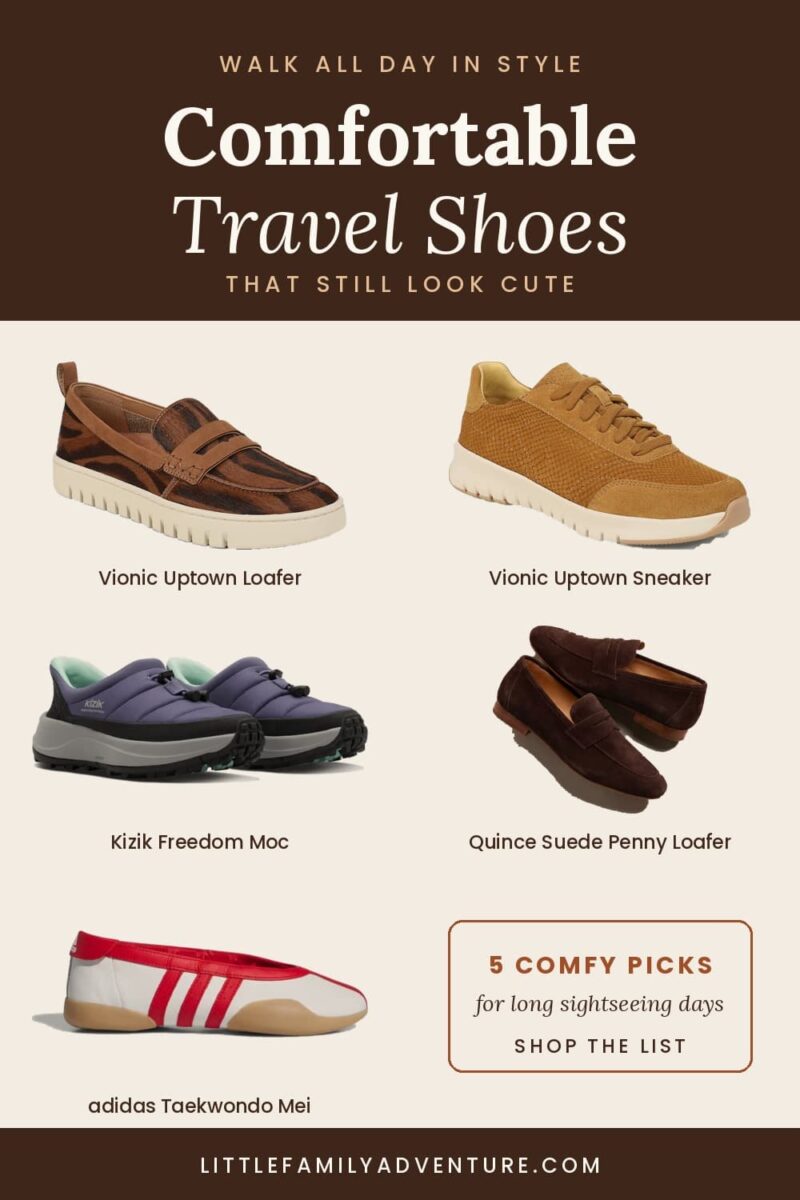 comfortable travel shoes for women this fall