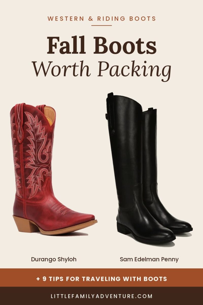 fall boots worth packing