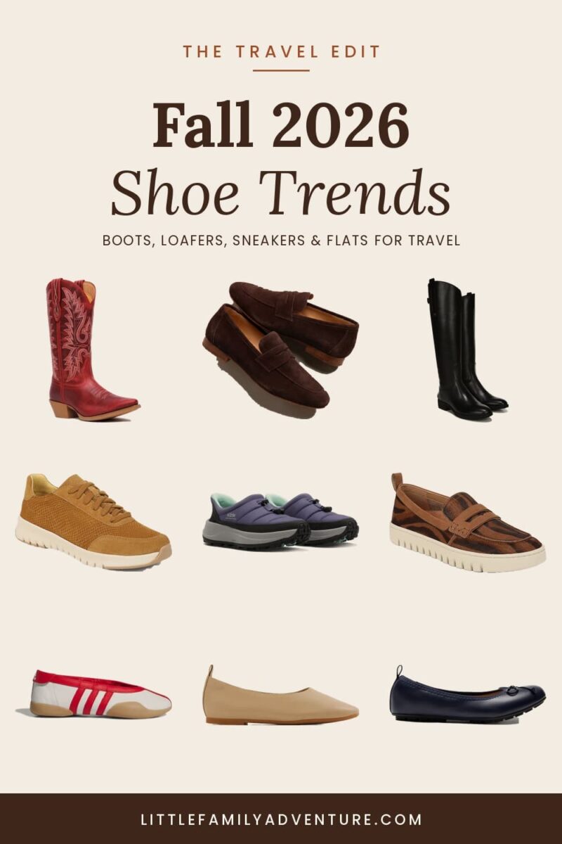 fall shoe trends for traveling women